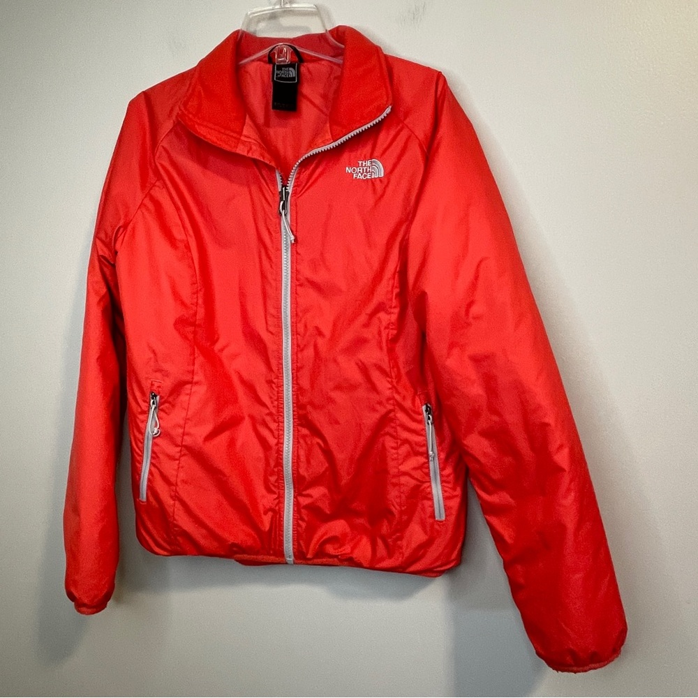 The North Face Quilted Puffer Jacket Liner Salmon Lightweight Womens S
